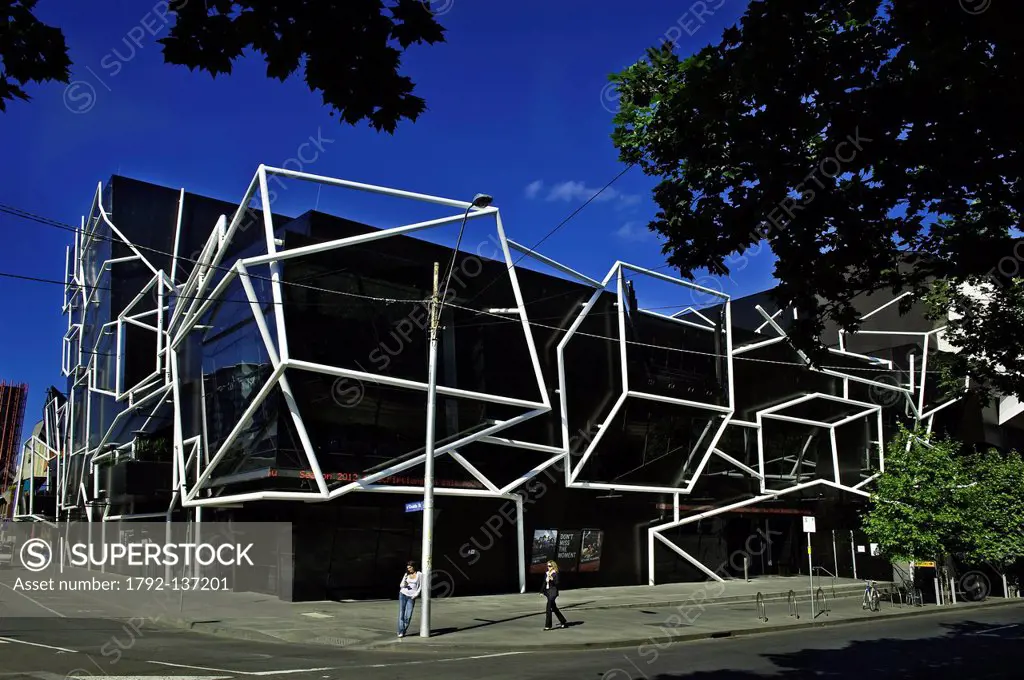Australia, Victoria, Melbourne, Melbourne Recital Center designed by architect Ashton Raggatt McDougall and opened in 2009