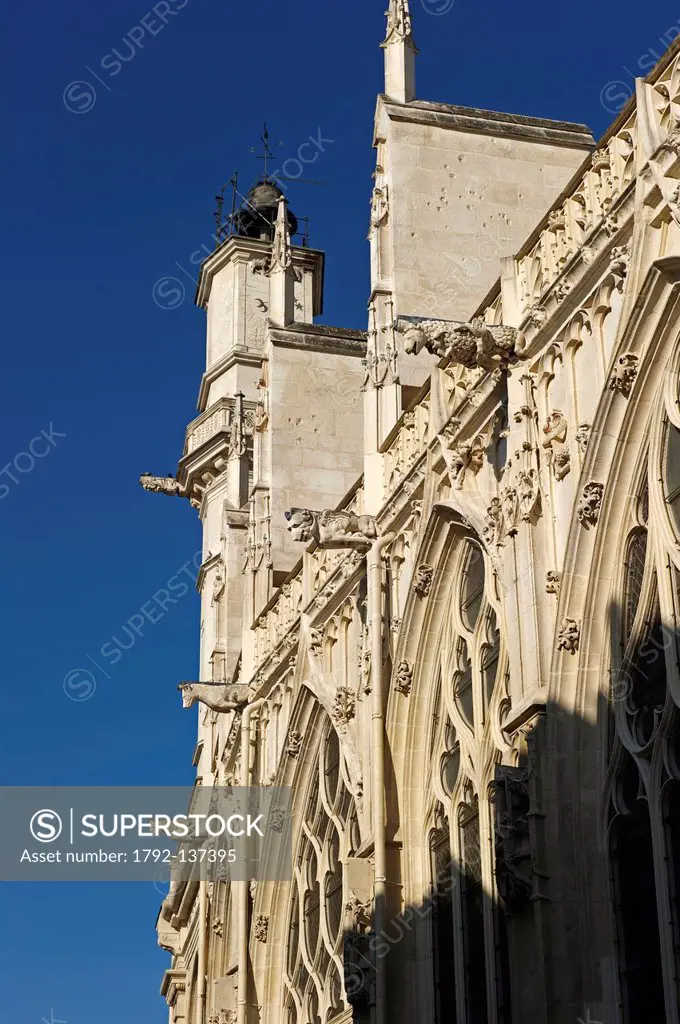 France, Aube, Troyes, St Urbain basilica