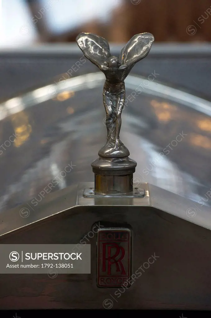 France, Haut Rhin, Mulhouse, Cite de l´Automobile _ National Museum, Schlumpf Collection, Rolls Royce, two_seater Silver Ghost, 1912