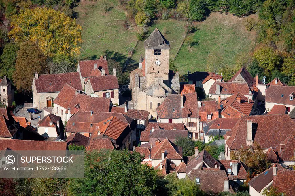 France, Lot, Autoire, labelled Les Plus Beaux Villages de France the Most Beautiful Villages of France