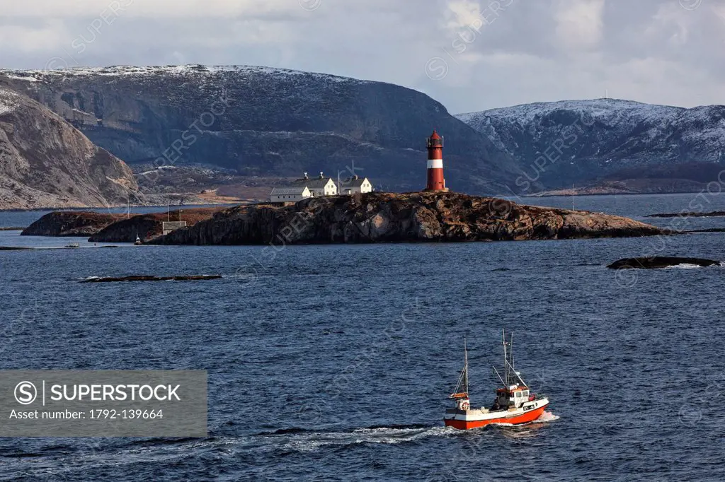 Norway, County of North Trondelag, trawler