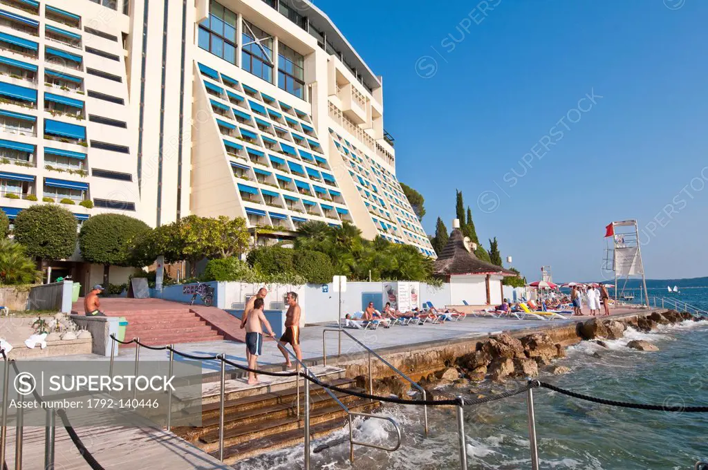 Slovenia, Gulf of Trieste, Adriatic Coast, Primorska Region, Portoroz seaside resort, the Grand Hotel Bernardin