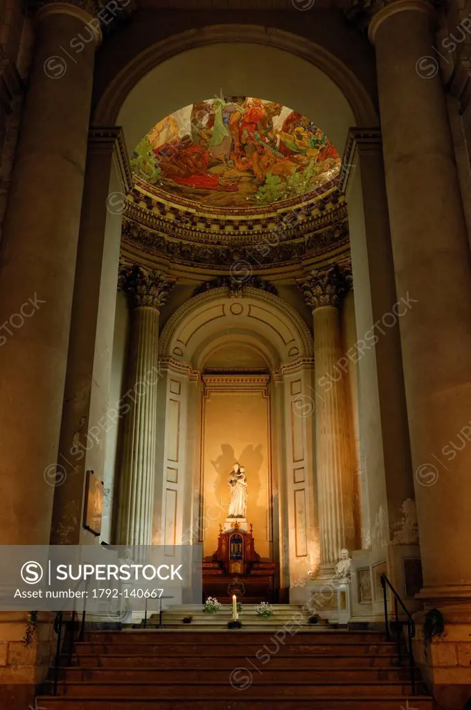 France, Pas de Calais, Arras, Notre Dame et Saint Vaast d´Arras Cathedral, Chapel of the Virgin