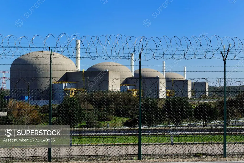 France, Seine Maritime, Nuclear power station Paluel