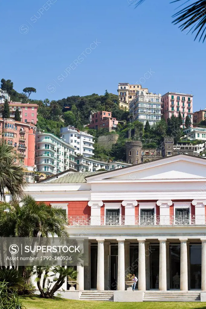 Italy, Campania, Naples, museo Principe Aragona Pignatelli Cortes located in a neoclassical villa dating from 1826, and donated to the city by the Pig...