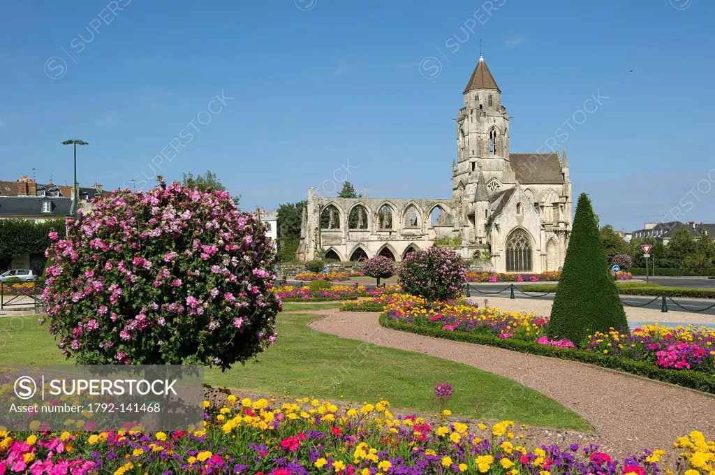 France, Calvados, Caen, Vieux Saint Etienne church