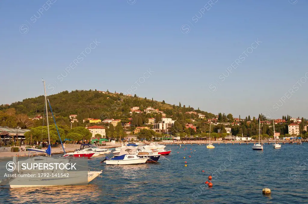 Slovenia, Gulf of Trieste, Adriatic Coast, Primorska Region, Portoroz seaside resort