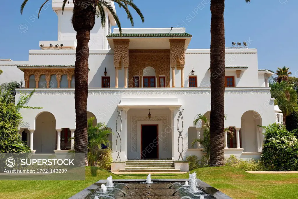 Morocco, Rabat, Villa des Arts Arts Villa
