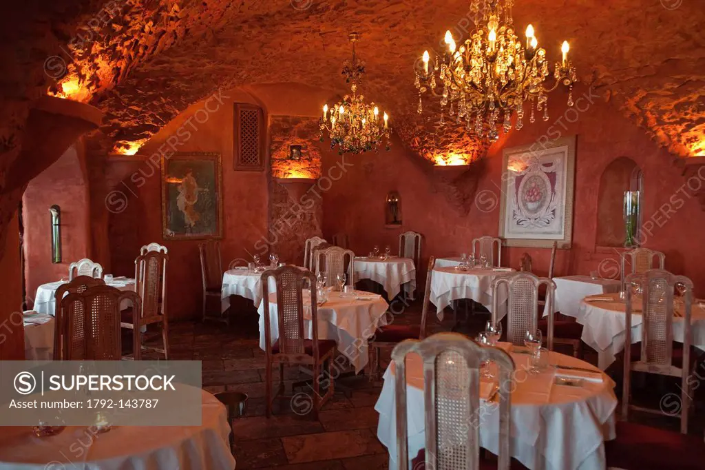 France, Alpes Maritimes, Antibes, restaurant, the Old Walls