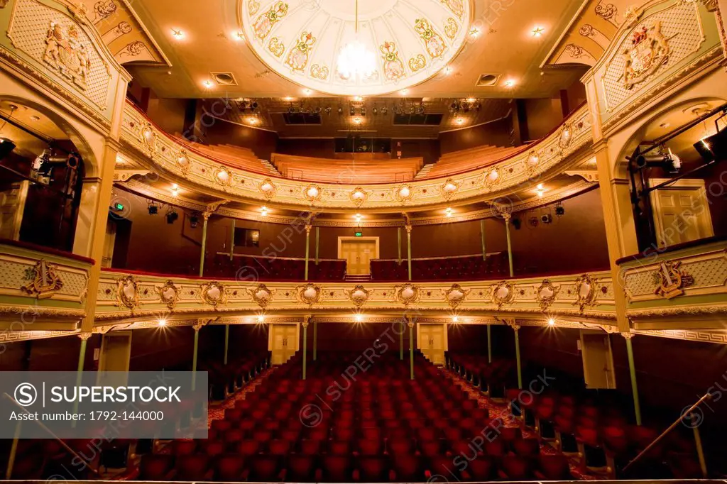 Australia, Tasmania, Hobart, the Royal Theatre, built until 1837 by convicts, is the oldest of Australia