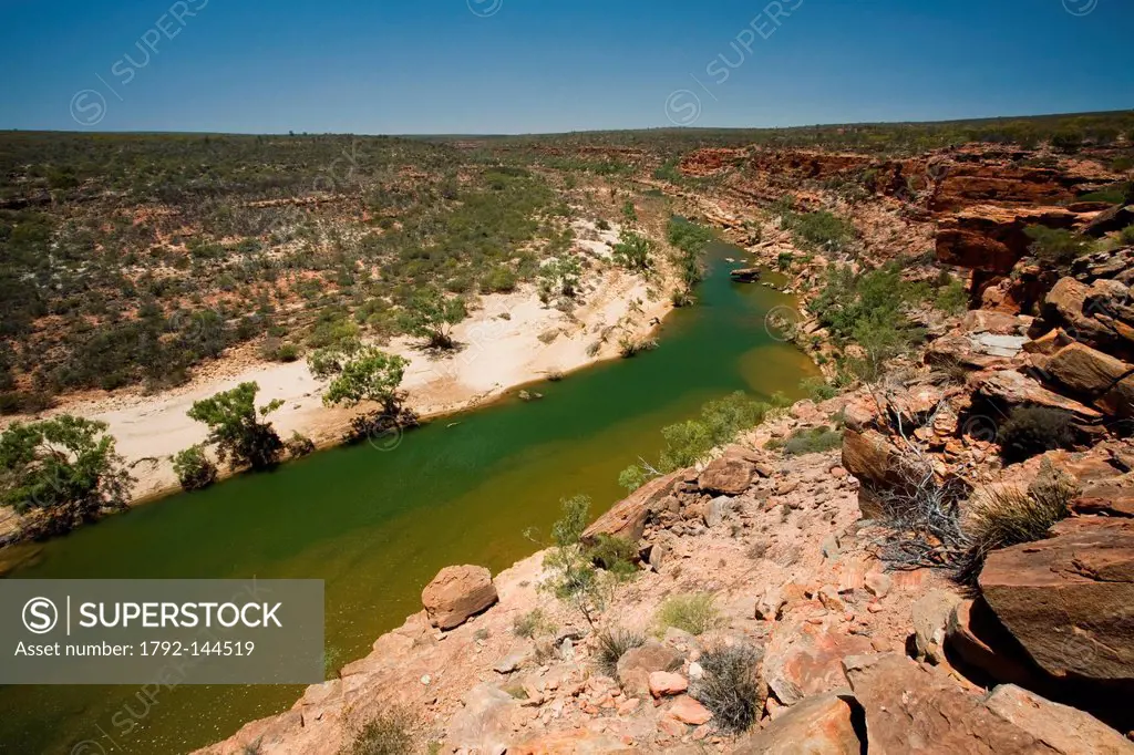 Australia, Western Australia, the cliffs of the Murtchinson River