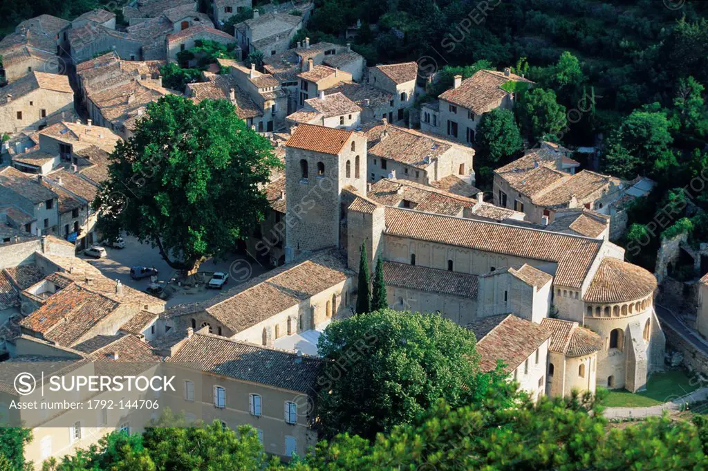 France, Herault, the Causses and the Cevennes, Mediterranean agro pastoral cultural landscape, listed as World Heritage by UNESCO, Saint Guilhem le De...
