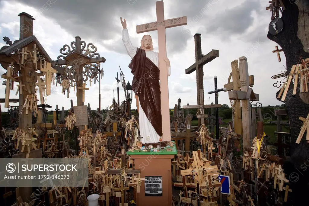 Lithuania Baltic States, Siauliai, Siauliai county, the crosses hill