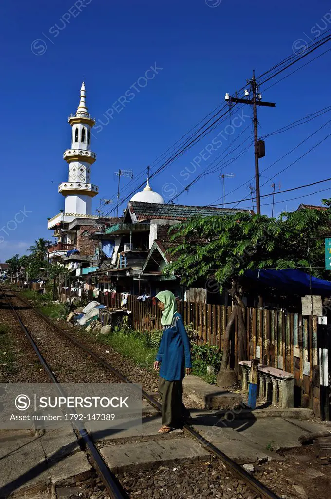Indonesia, Java, East Java Province, Malang, Mosque