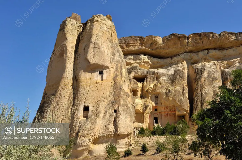 Turkey, Central Anatolia, Cappadocia, listed as World Heritage by UNESCO, Cavusin, Nicephorus Phocas Church