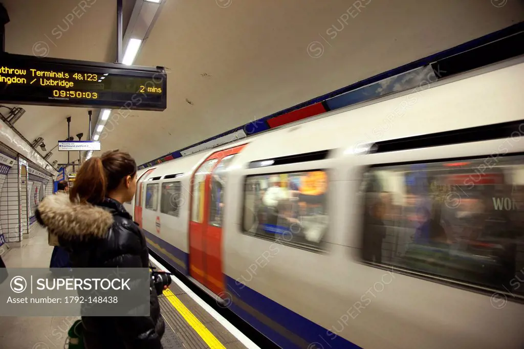 United Kingdom, London, London Underground