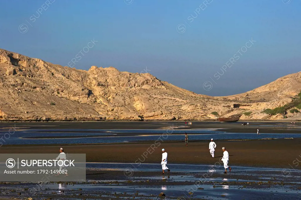 Sultanate of Oman, Al Batinah Region, Al Sawadi, the beach