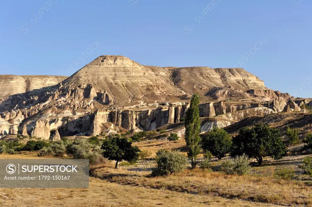 Turkey, Central Anatolia, Cappadocia listed as World Heritage by UNESCO, Zelve Valley
