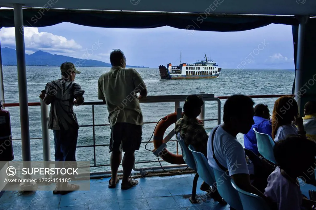 Indonesia, Java, East Java Province, Banyuwangi, harbour of the ferriers between Banyuwangi and Gilimanuk