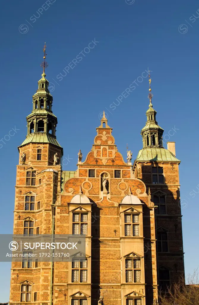 Denmark, Zealand, Copenhagen, Rosenborg castle