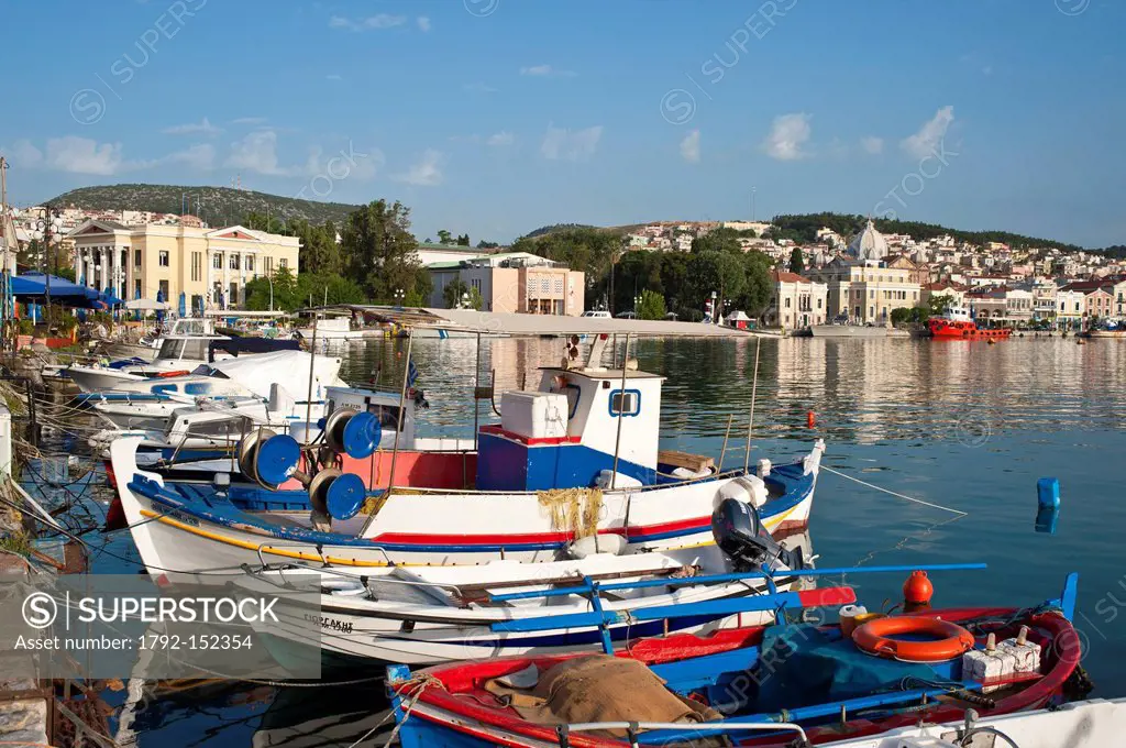 Grce, north east Aegean islands, Lesbos island, Mytilini