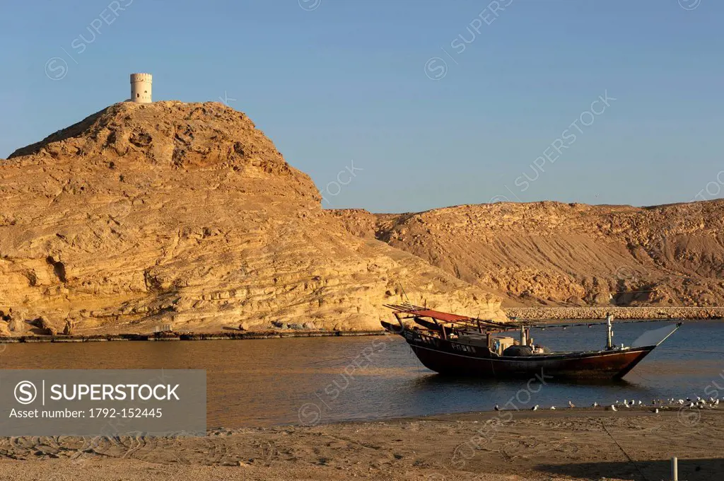 Sultanate of Oman, Ash Sharqiyah Region, Sur, Al Ayjah, old districts