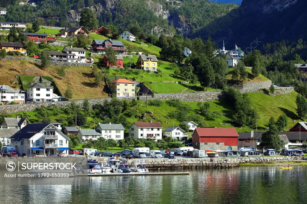 Norway, Sunnmore Region, More og Romsdal County, Geirangerfjord listed as World Heritage by UNESCO, Geiranger