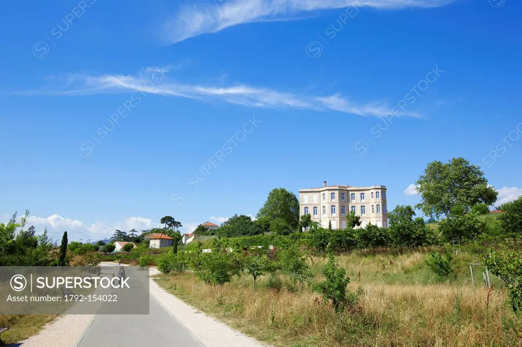 France, Bouches du Rhone, Marseille, 12th district, Mount Olivet, The Moline Park