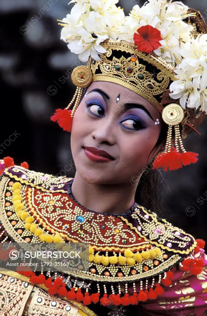Indonesia, Bali, Legong dancer
