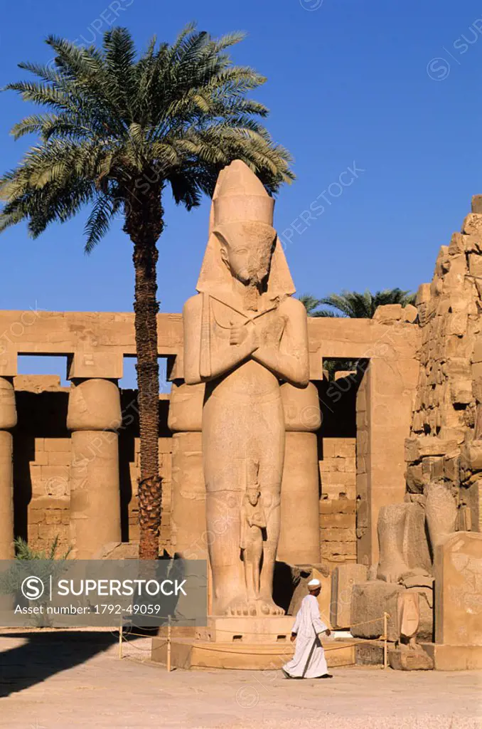 Egypt, Nile Valley, Luxor, Karnak temple