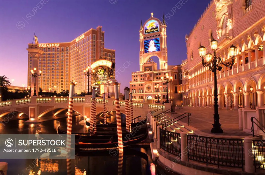 United States, Nevada, Las Vegas, the Venetian Hotel