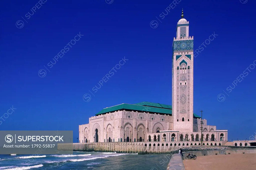 Morocco, North Casablanca, hassan II Mosk