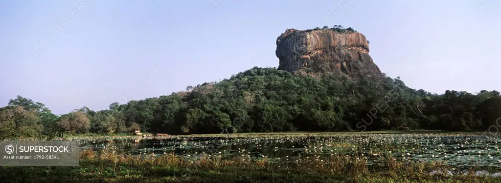 Sri Lanka, Sigiriya, the Rock is classified as a World Heritage by UNESCO