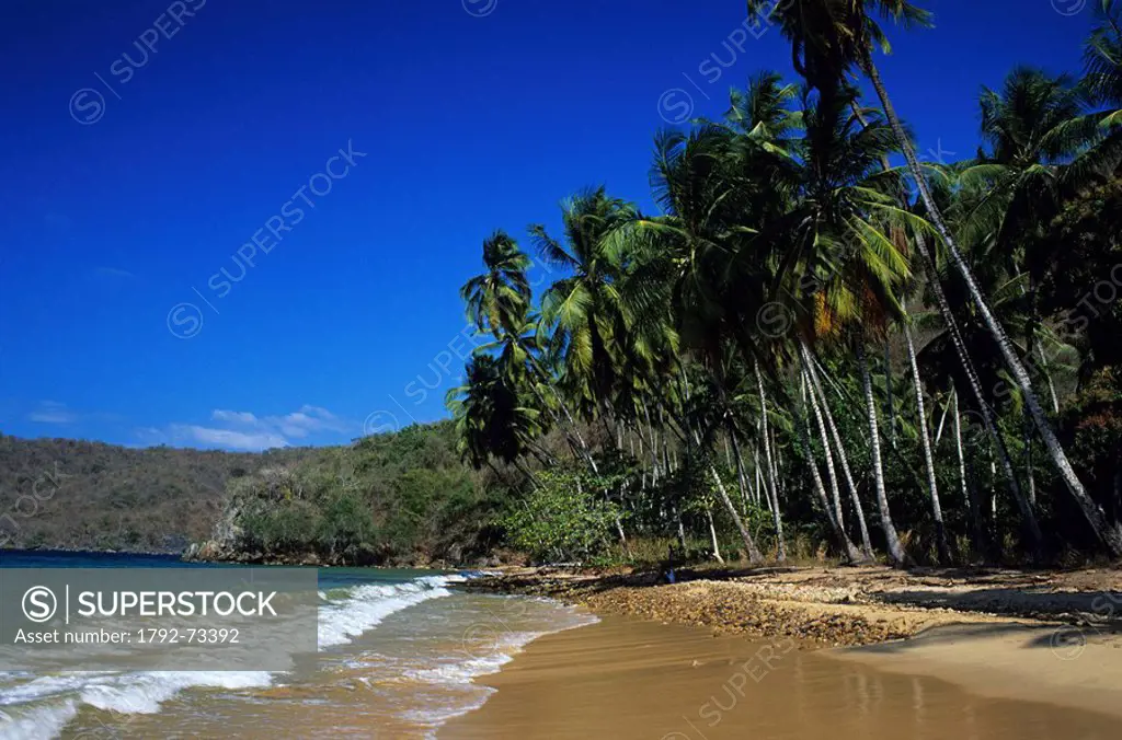 Venezuela, Sucre State, Mochima National Park, Conoma Beach