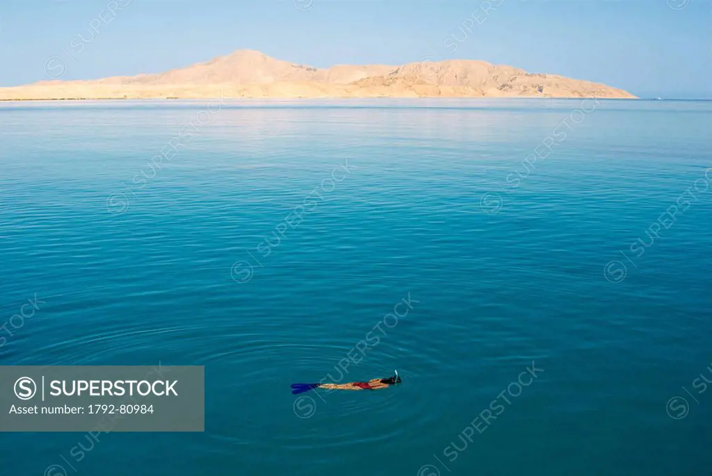 Egypt, Red Sea, Tiran Island near Sharm el Sheikh