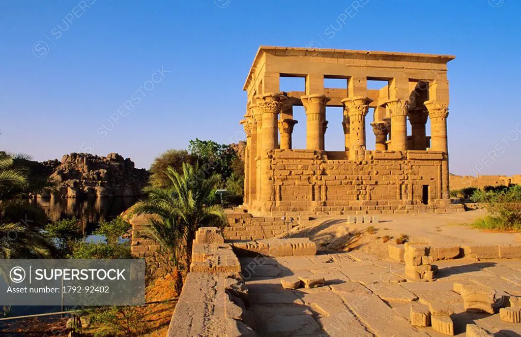 Egypt, Upper Egypt, Aswan, Agilka Island, Philae Temple