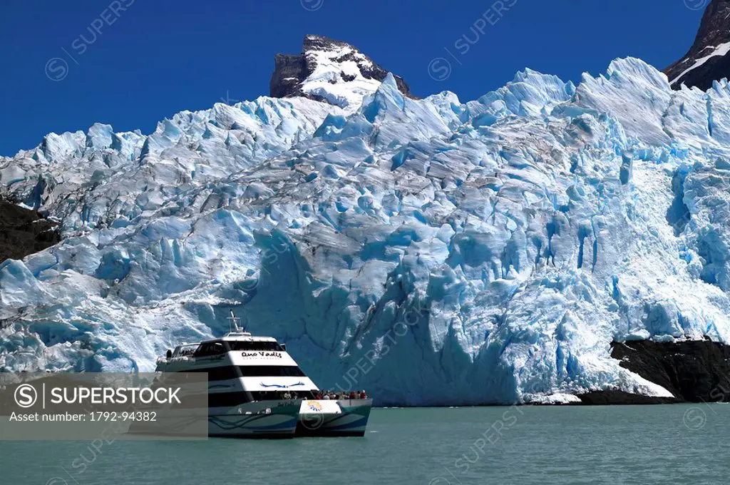 Argentina, Patagonia, Santa Cruz Province, Los Glaciares National Park listed as a World Heritage by UNESCO, El Calafate, Spegazzini Glacier