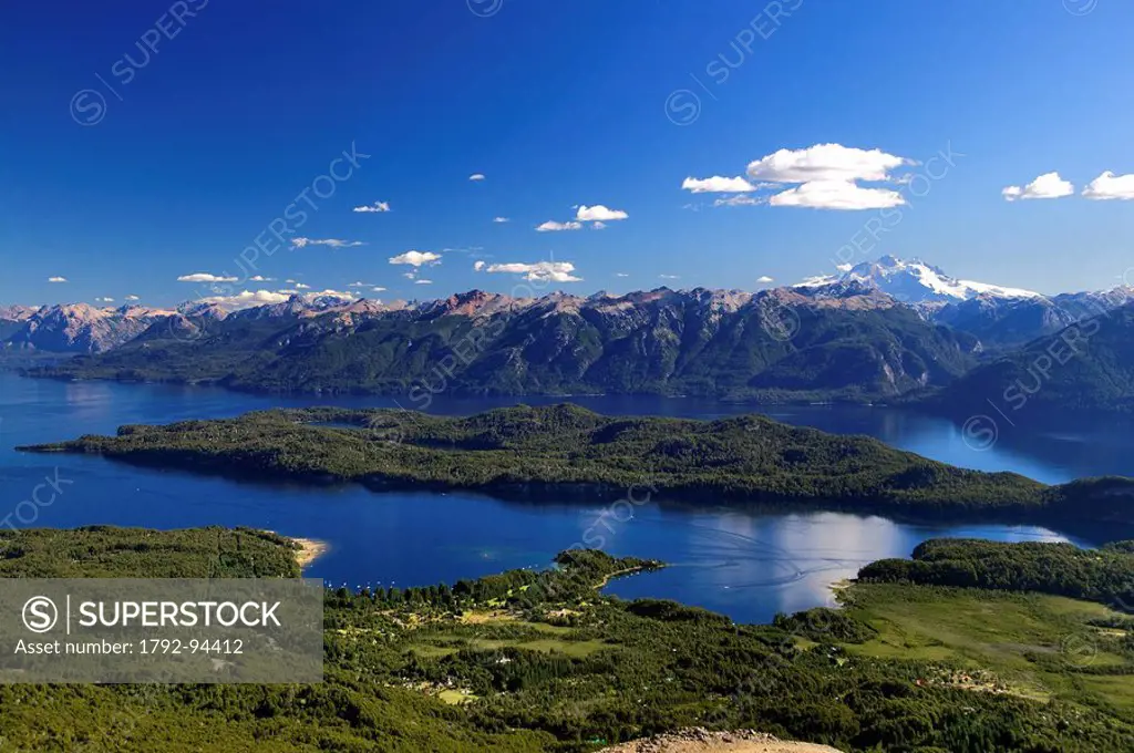 Argentina, Neuquen Province, Nahuel Huapi Lake, Nahuel Huapi National Park near San Carlos de Bariloche