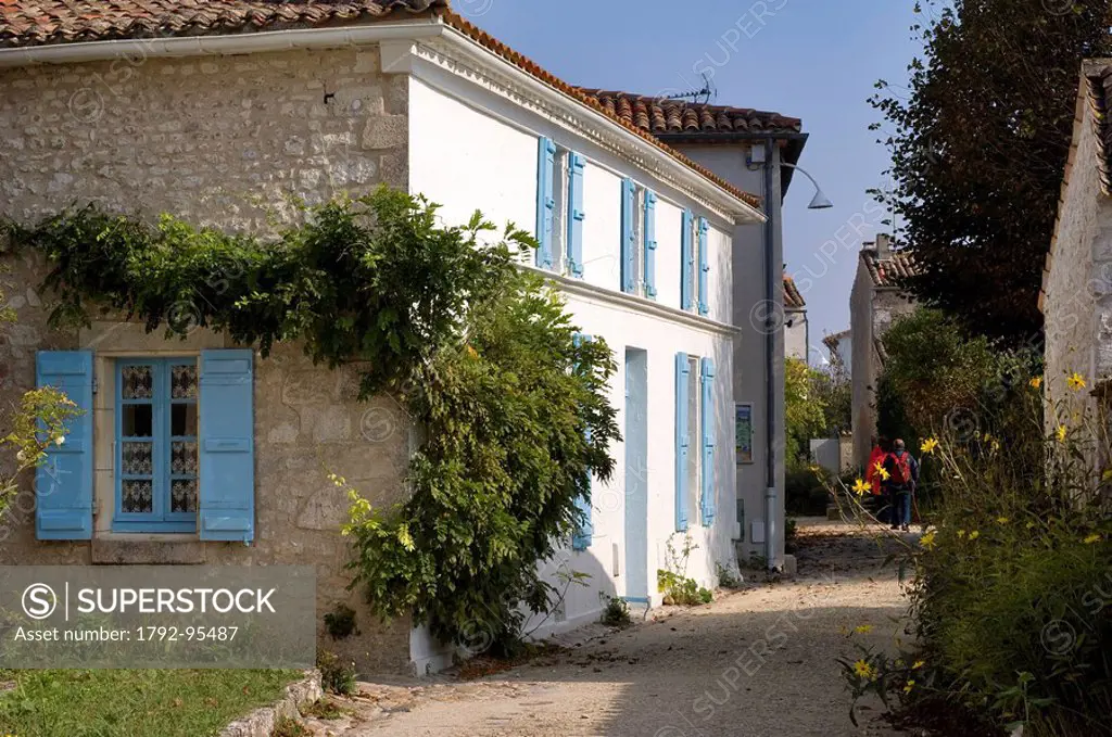 France, Charente Maritime, Talmont sur Gironde, labelled Les Plus Beaux Villages de France The Most Beautiful Villages of France