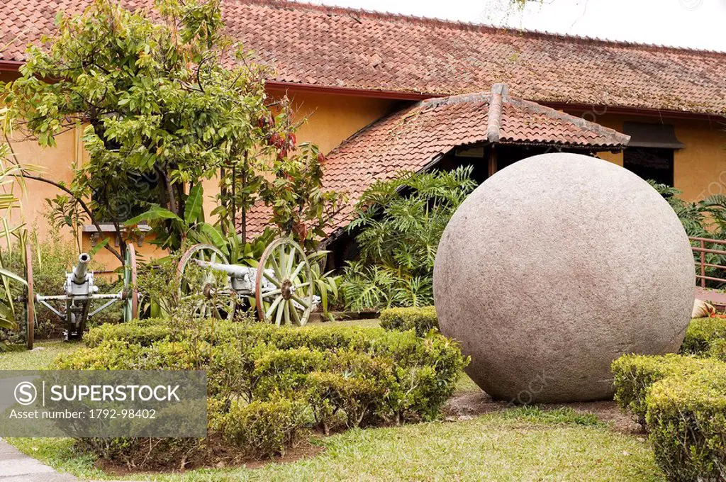 Costa Rica, San Jose Province, San Jose, National Museum of Costa Rica, Pre_Columbian stone sphere