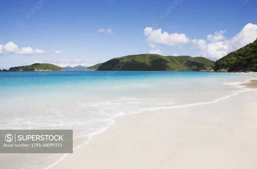 United States, Virgin Islands, St. John, Cinnamon Bay Beach