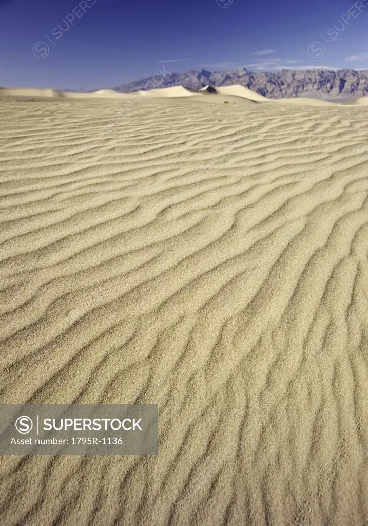 Desert sand at Death Valley, California