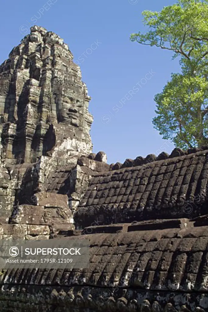 Ancient Temple Angkor Thom Angkor Wat Bayon Cambodia Khmer