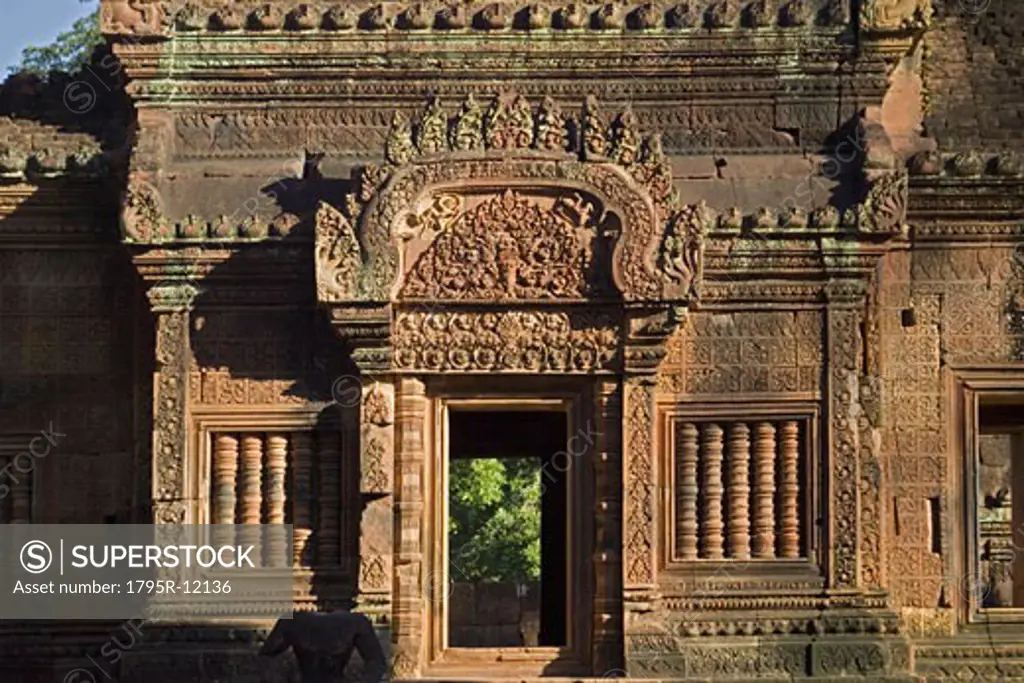 Ancient Temple Angkor Wat Banteay Srei Cambodia Khmer
