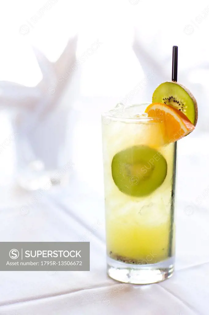 Liquor drink in glass