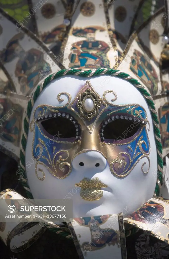 Carnival mask Venice Italy