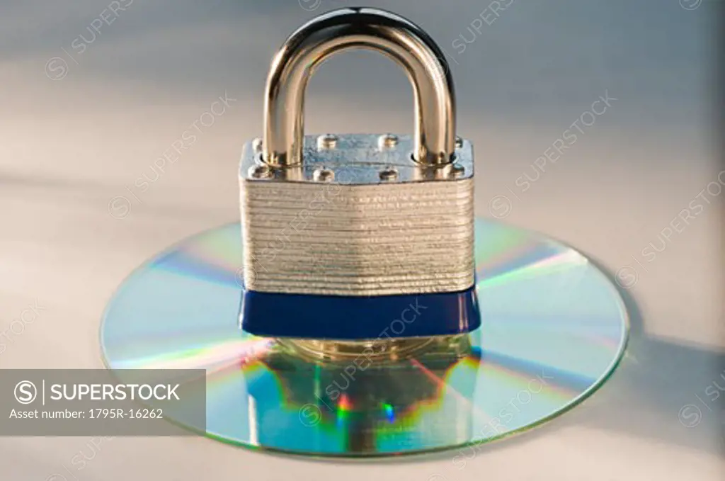 Lock and compact disc