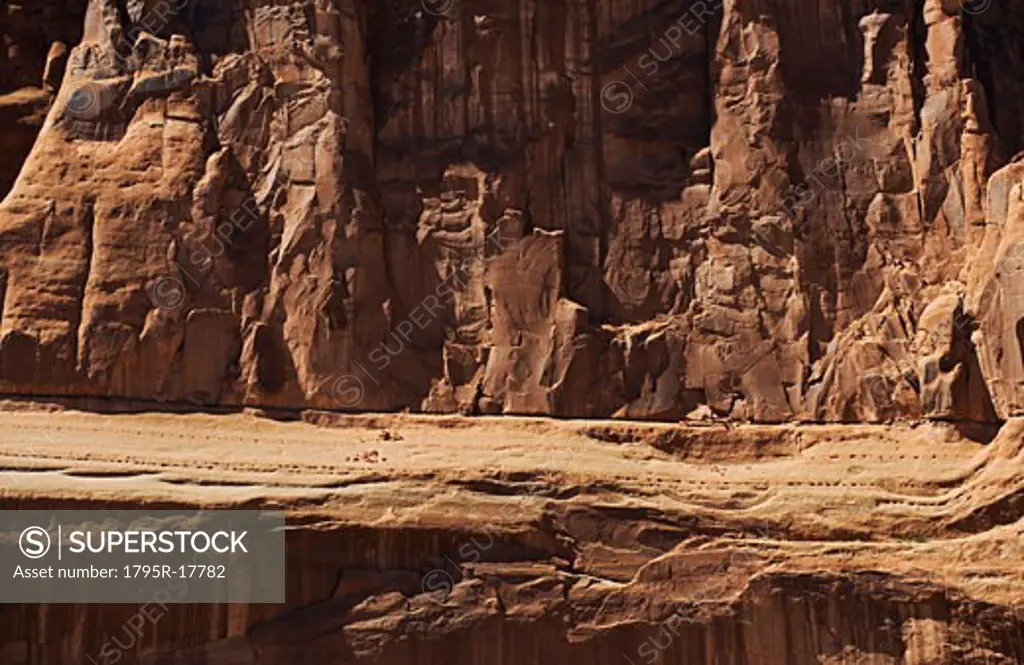 Rock formation in Arches National Park, Utah