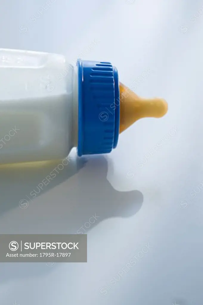 Close-up of baby bottle