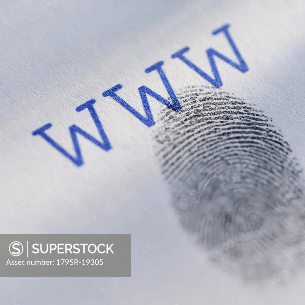 Fingerprint and world wide web acronym